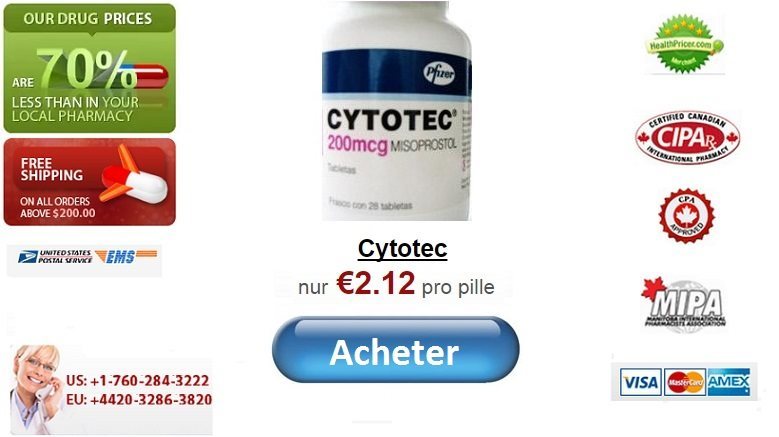 Cytotec france acheter