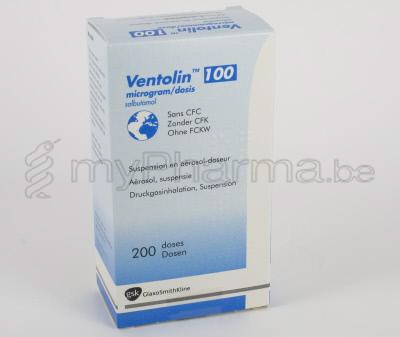 ventoline salbutamol prix