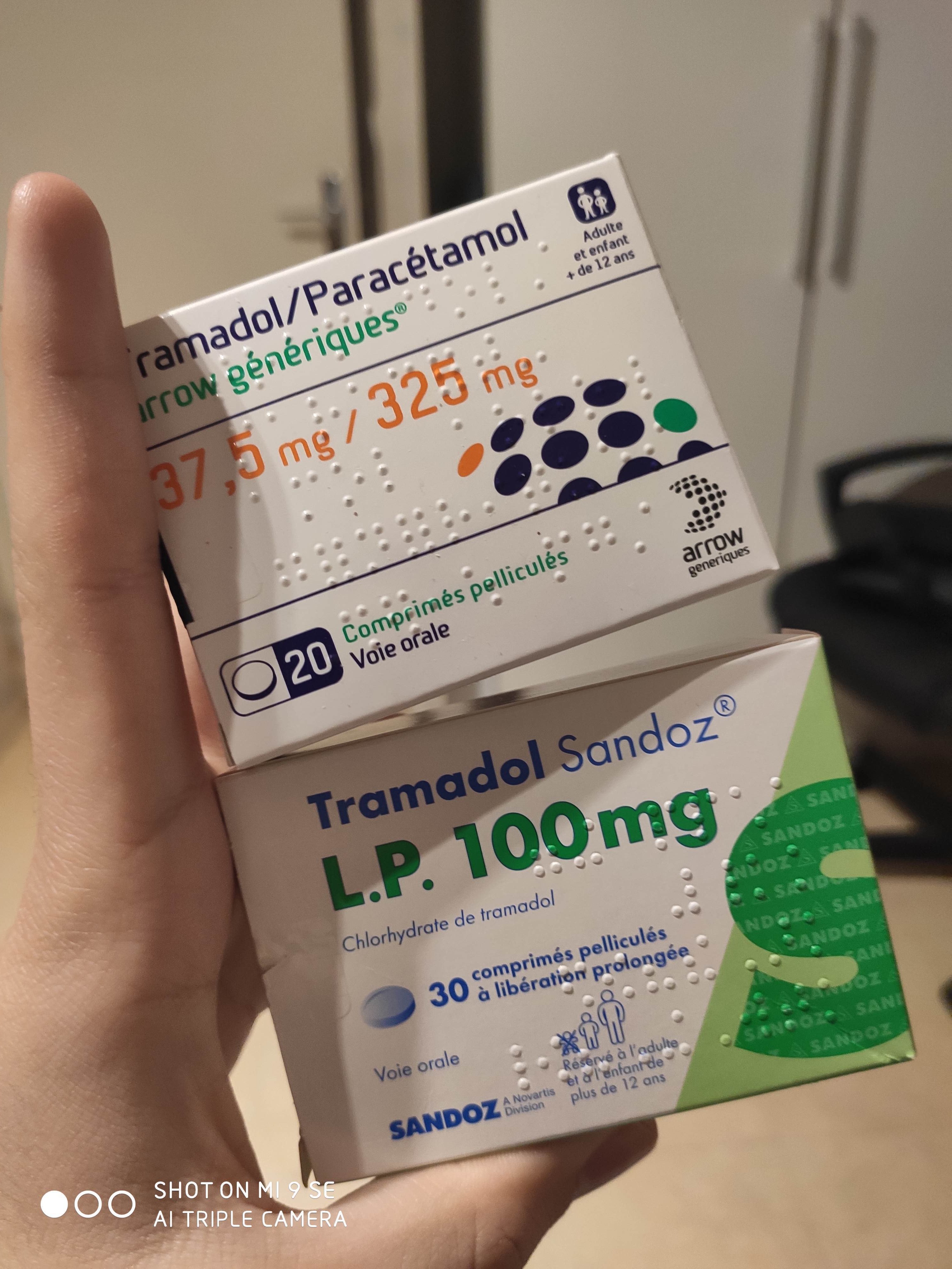 Tramadol paracetamol generique