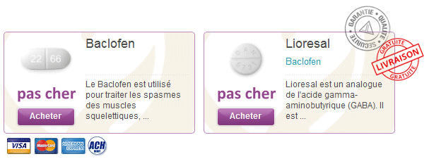lioresal où acheter