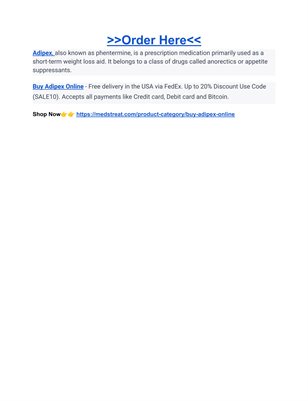 adipex acheter online