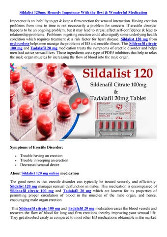 Sildalis 120mg online