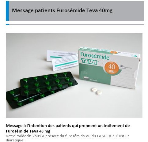 Lasilix 40 générique