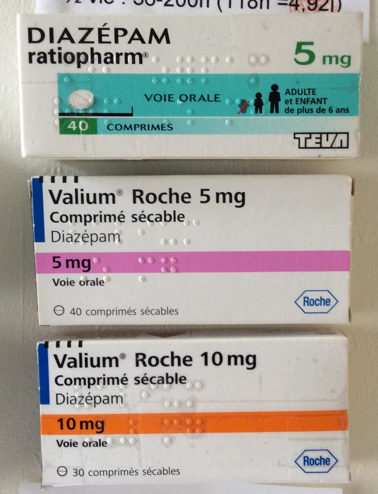 Valium roche 10mg prix