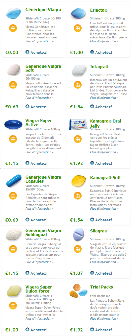 acheter viagra générique en france
