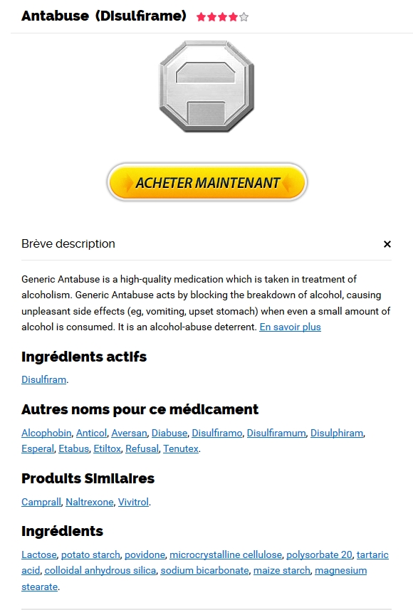 Prix du disulfirame
