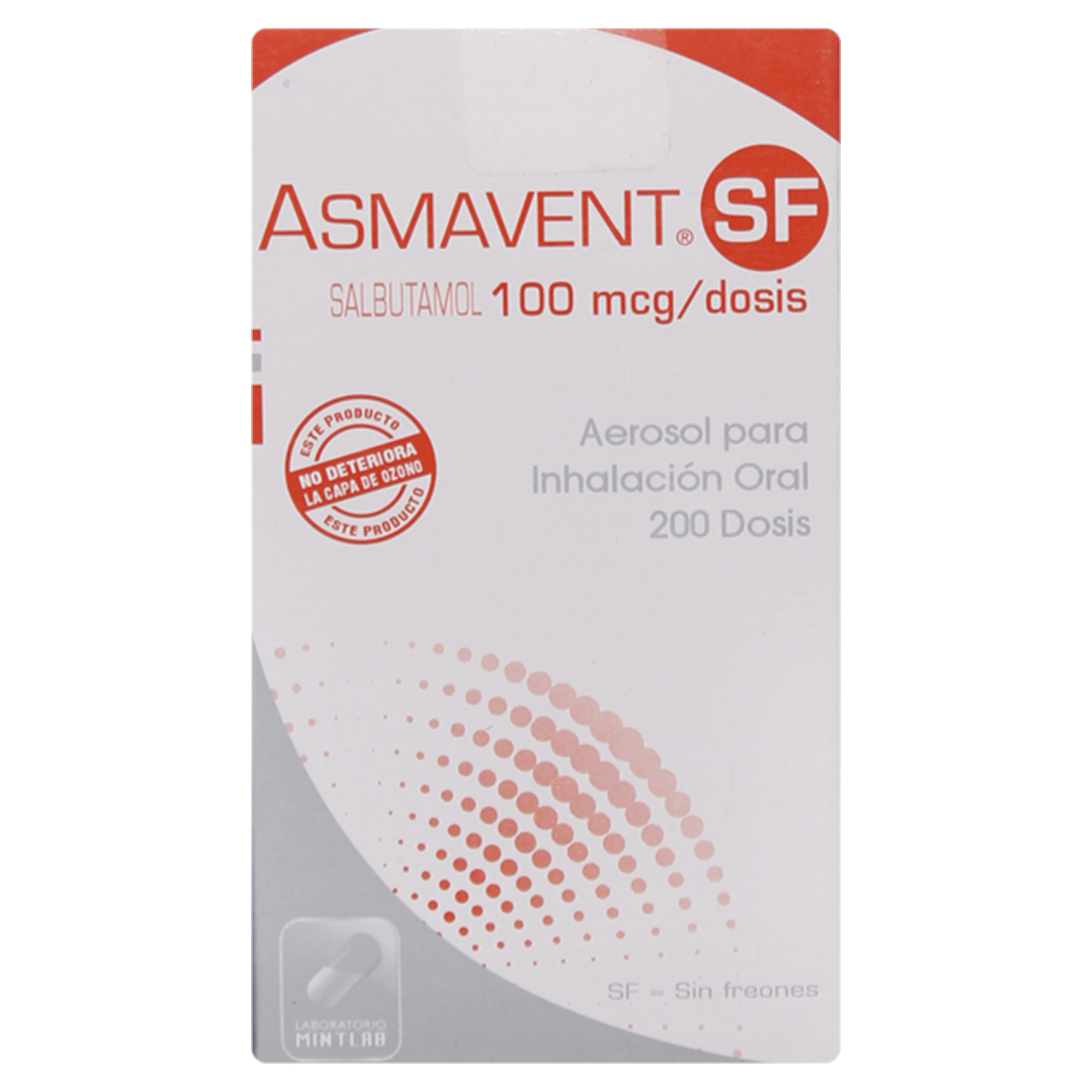 Salbutamol de 100 mcg