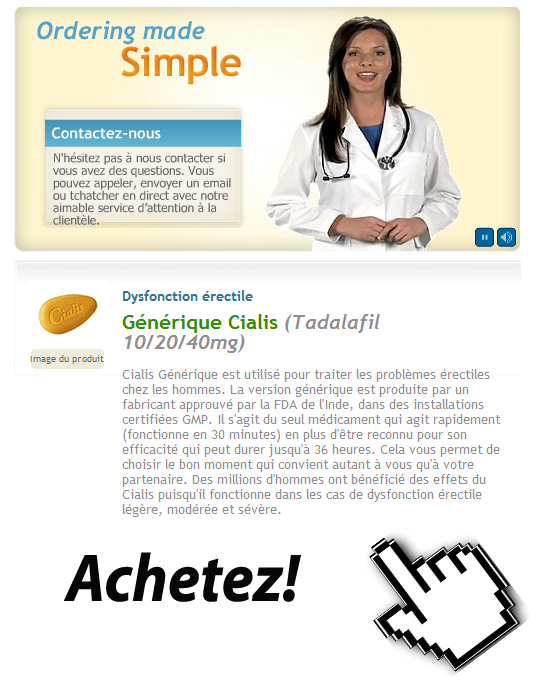 Cialis generique achat