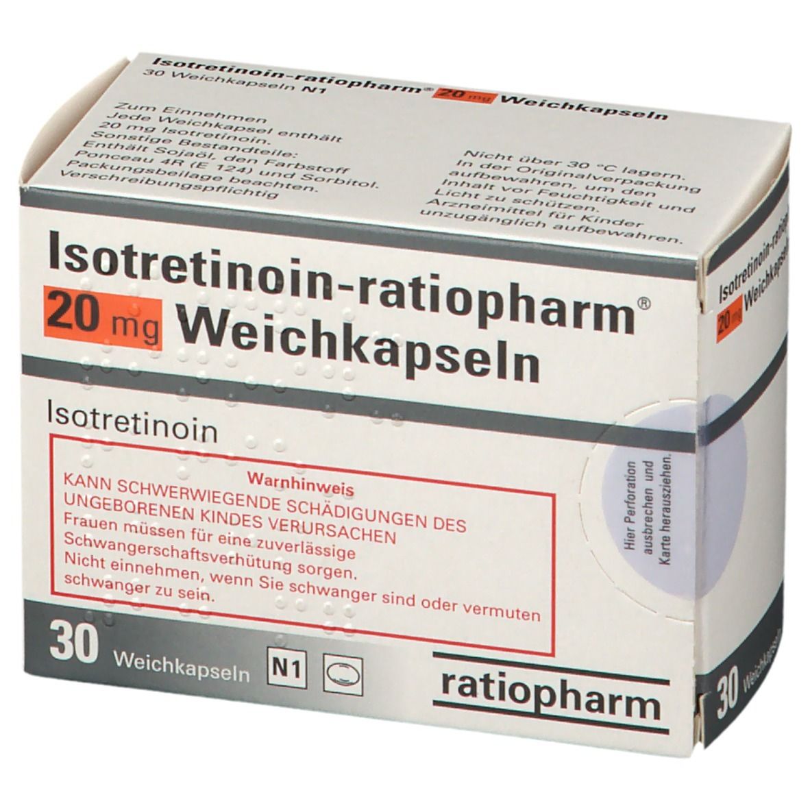 Roaccutane 20 Mg Prix