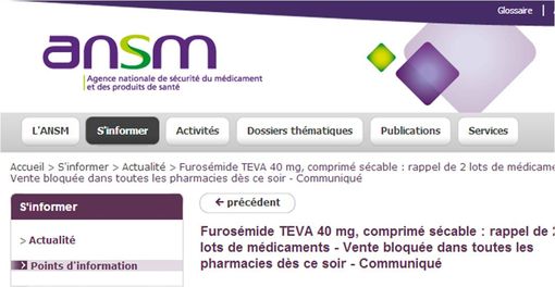 Acheter furosemide générique