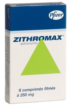 Zithromax 250 mg 6 cap