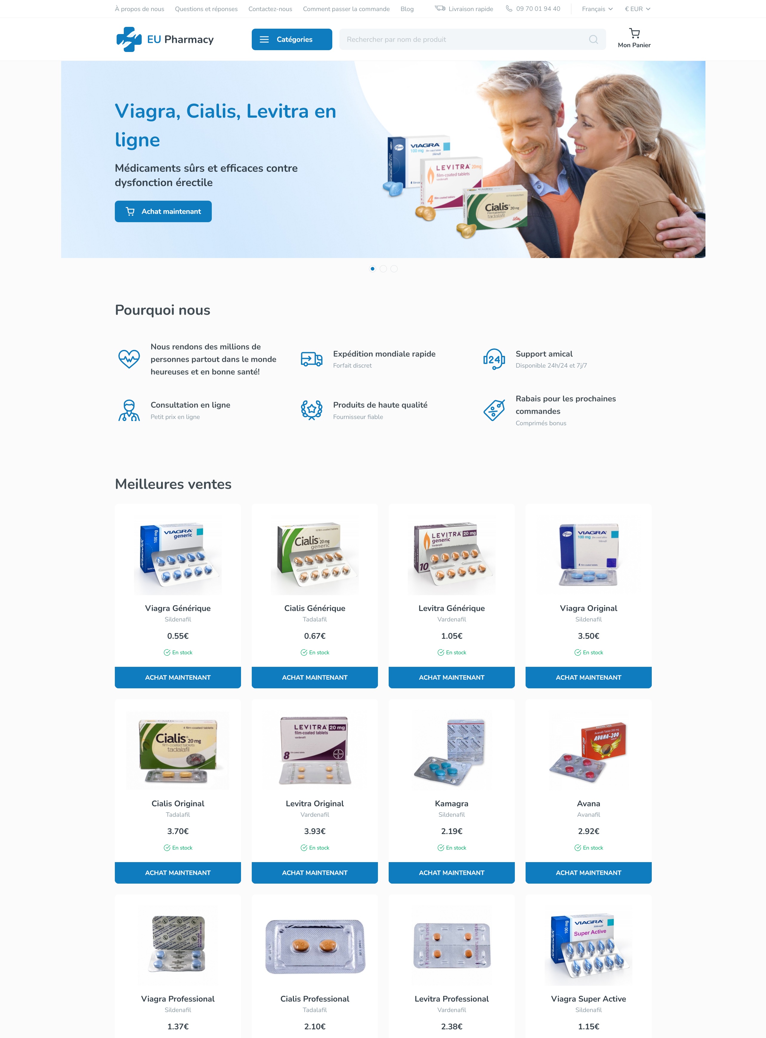Levitra 10 mg sans ordonnance