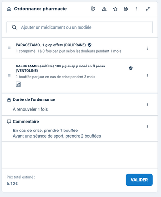 Salbutamol ventoline sans ordonnance