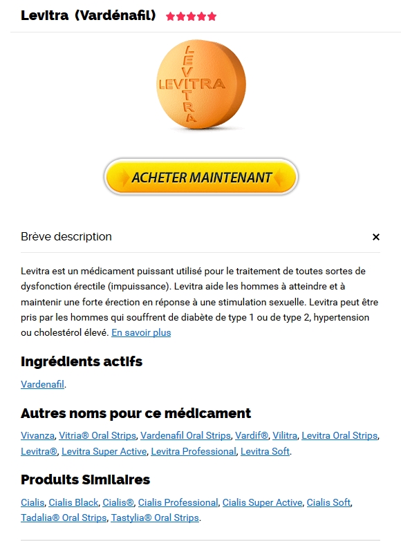 generique levitra achat