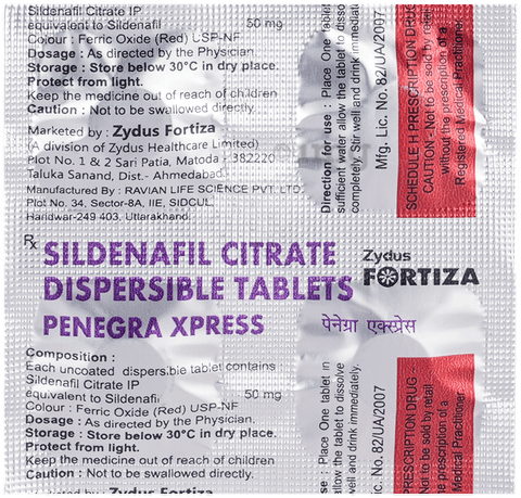 Penegra xpress 100mg