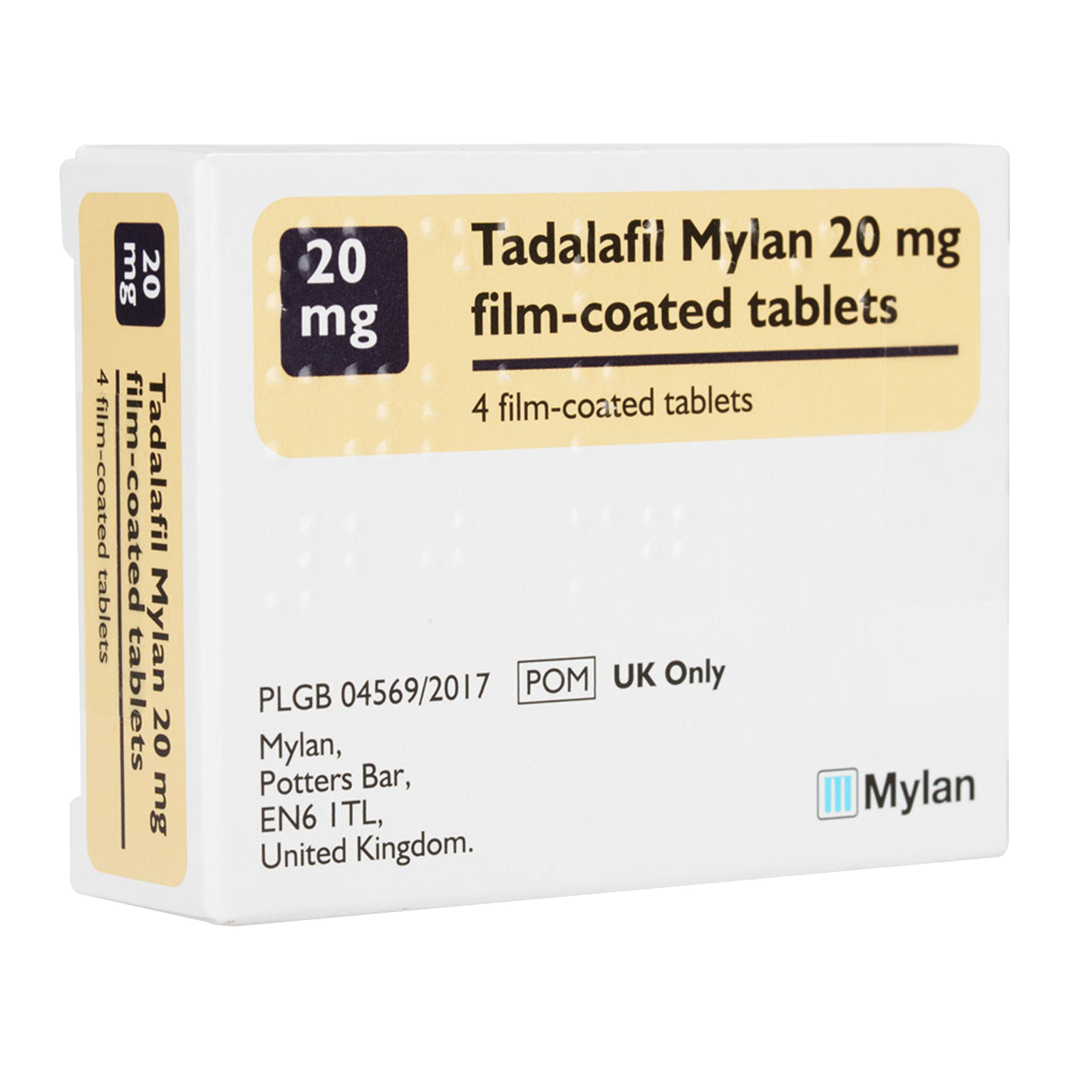 Tadalafil 20 mg mylan prix