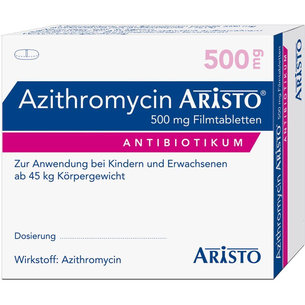 Z mycin azithromycin 500 mg